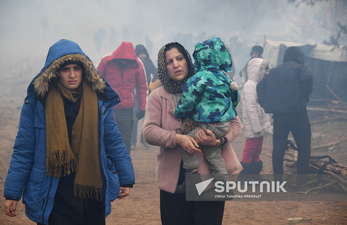 Belarus Poland Border Refugees