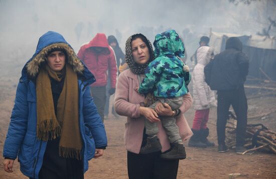 Belarus Poland Border Refugees