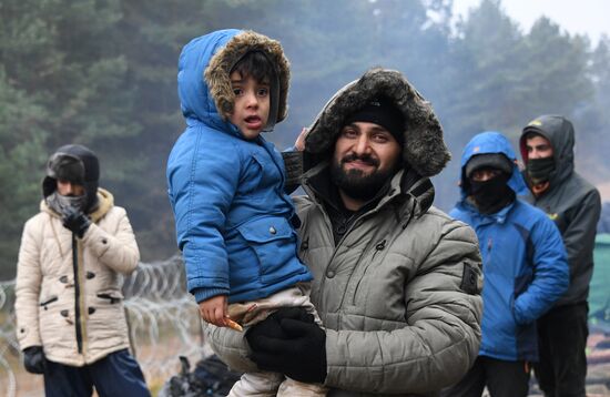 Belarus Poland Border Refugees