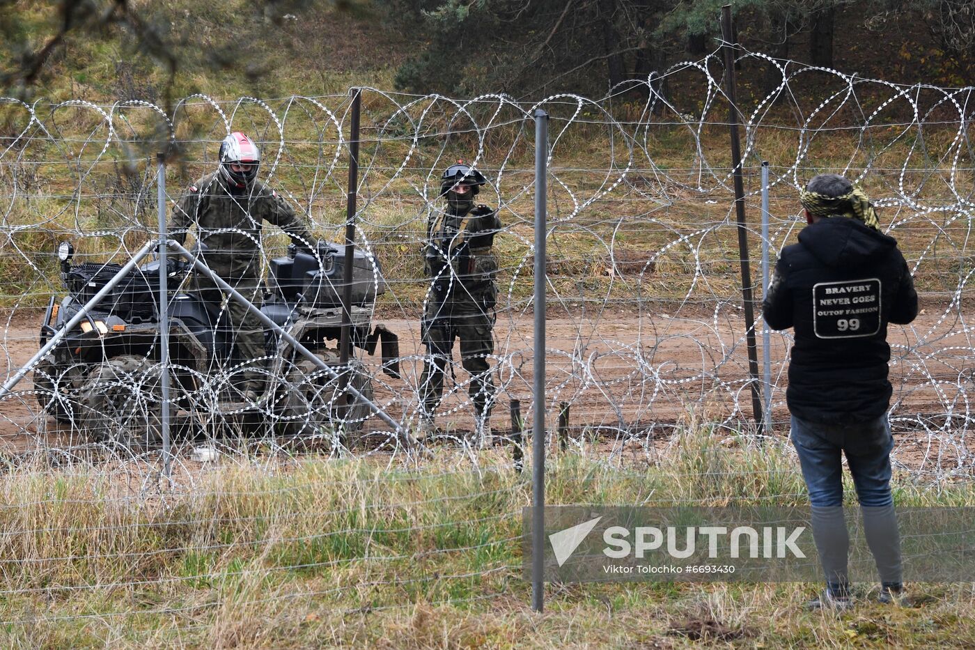 Belarus Poland Border Refugees