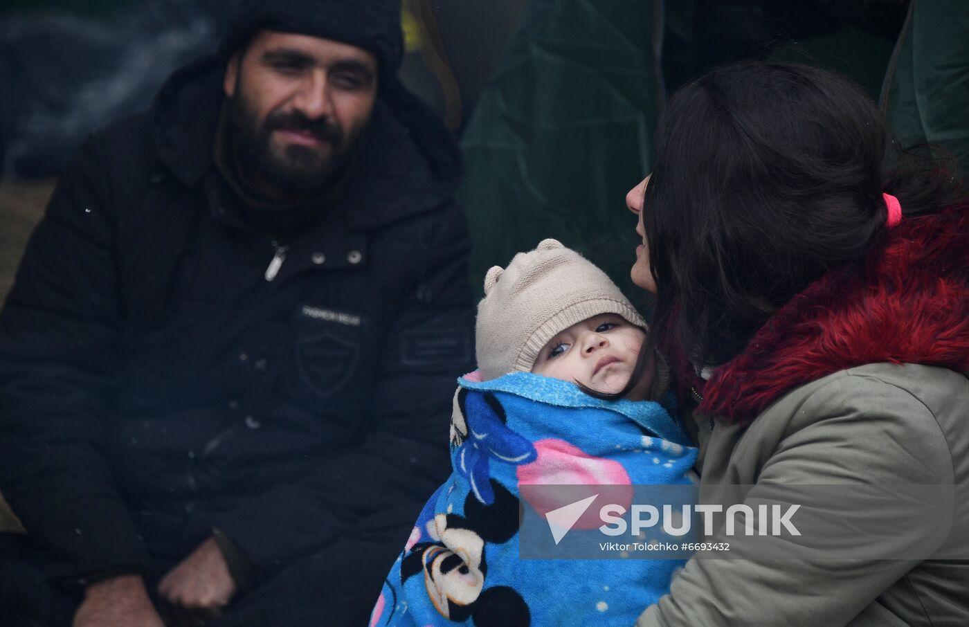 Belarus Poland Border Refugees