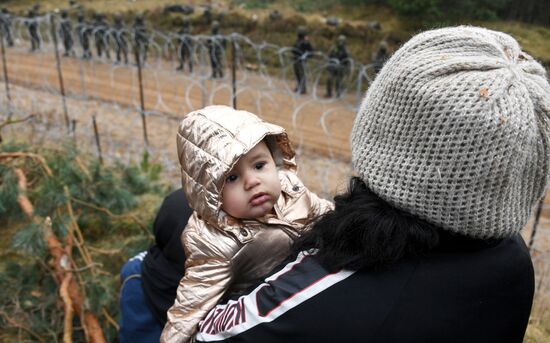 Belarus Poland Border Refugees