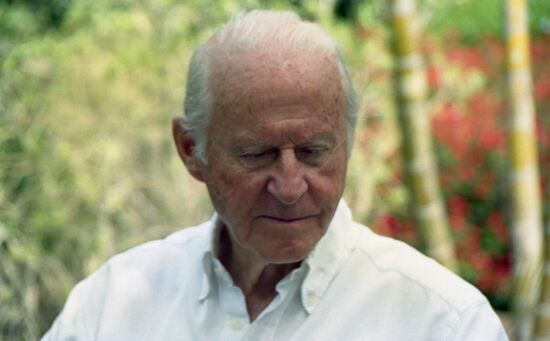 Norwegian explorer and voyager Thor Heyerdahl
