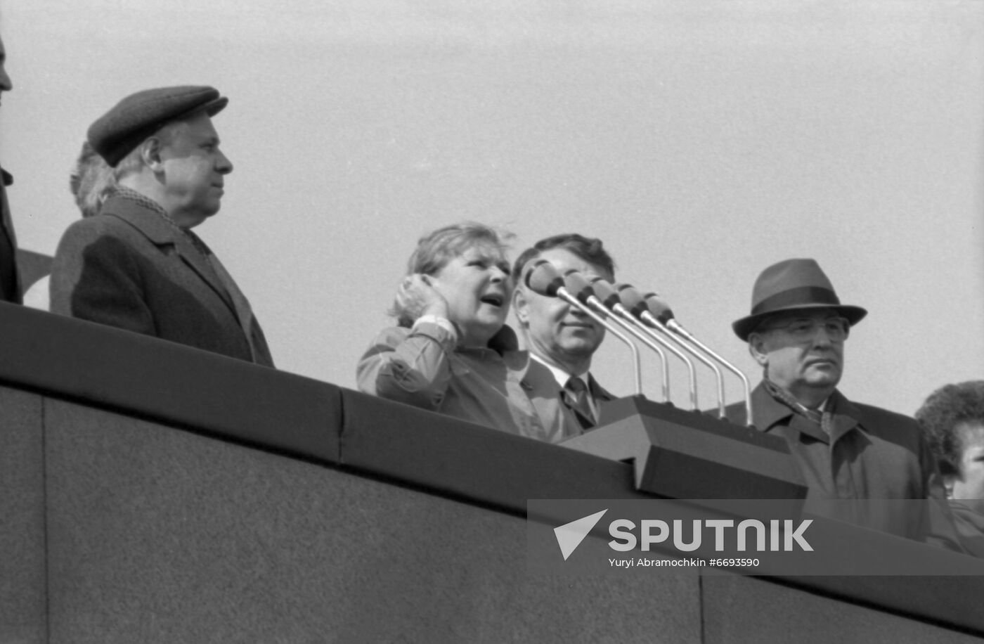 May 1, 1991 rally on Red Square