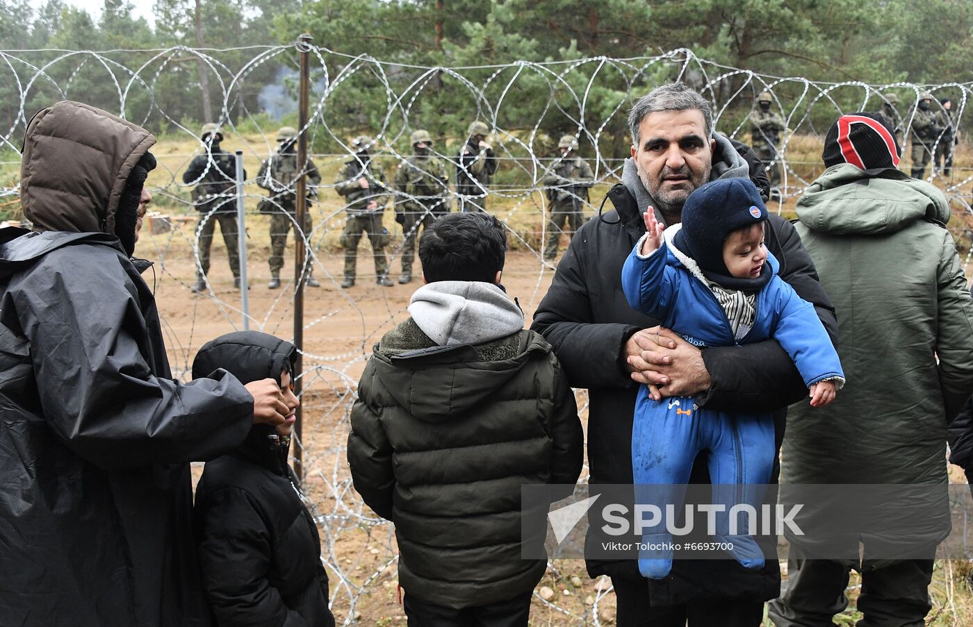 Belarus Poland Border Refugees