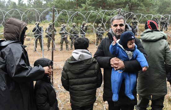 Belarus Poland Border Refugees