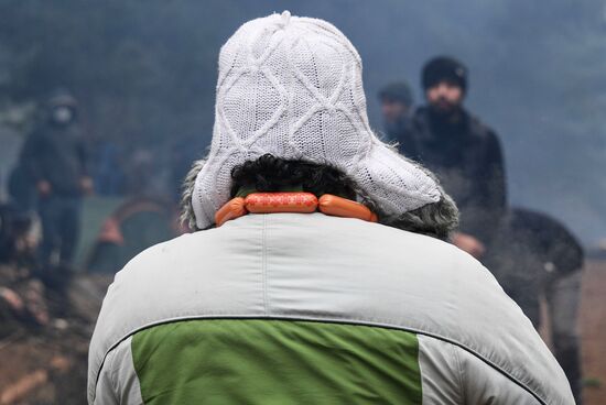Belarus Poland Border Refugees