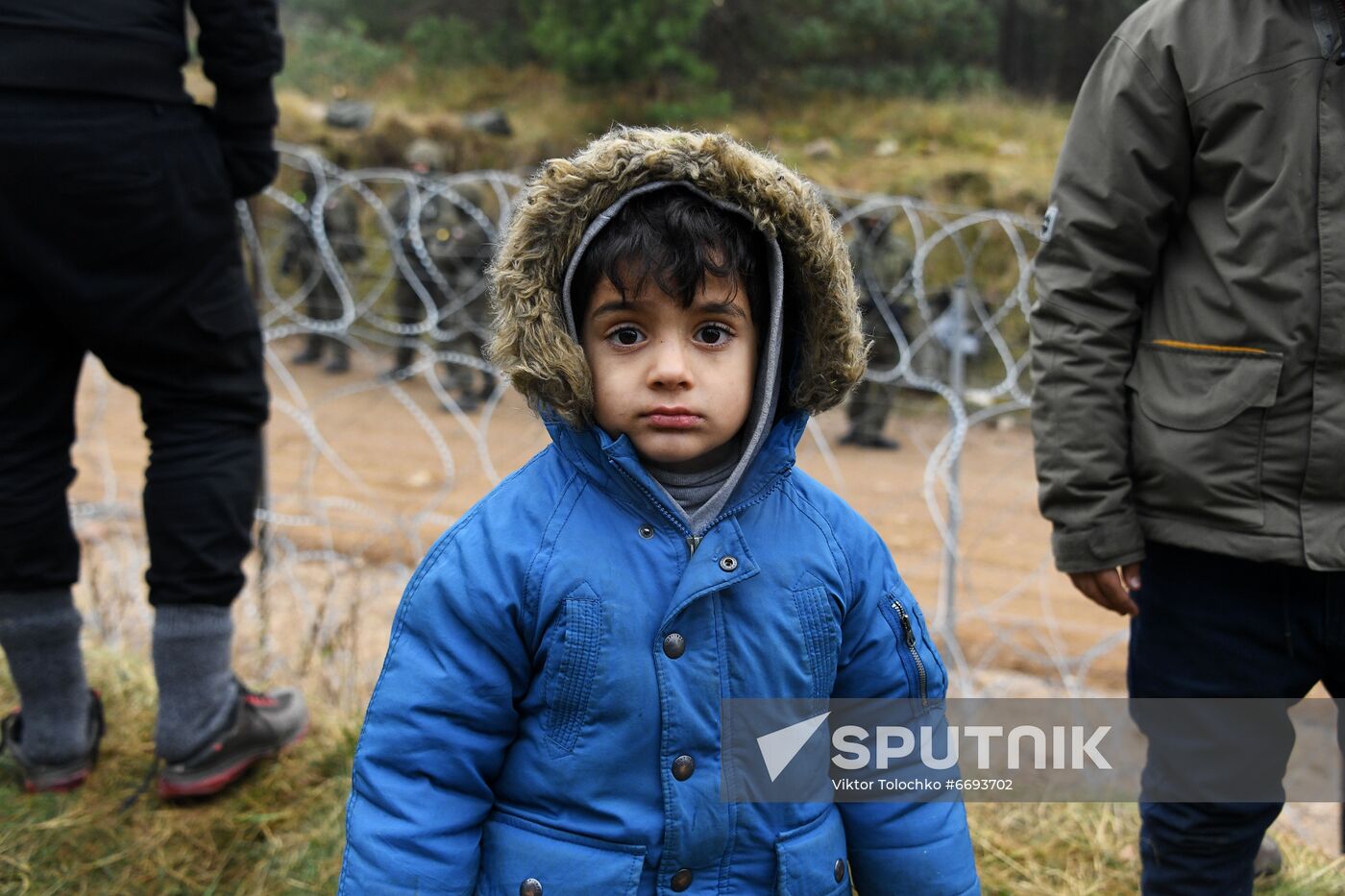 Belarus Poland Border Refugees