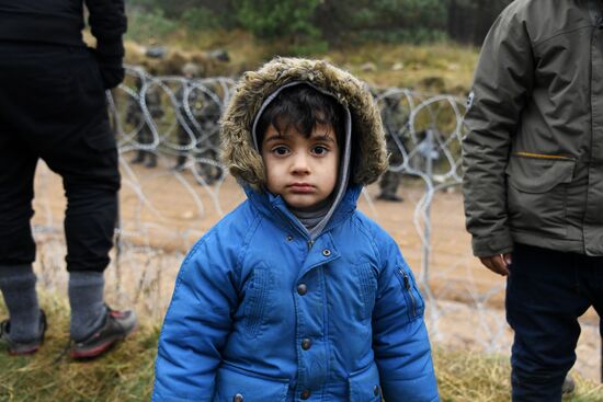 Belarus Poland Border Refugees