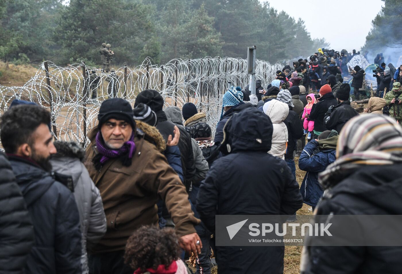 Belarus Poland Border Refugees