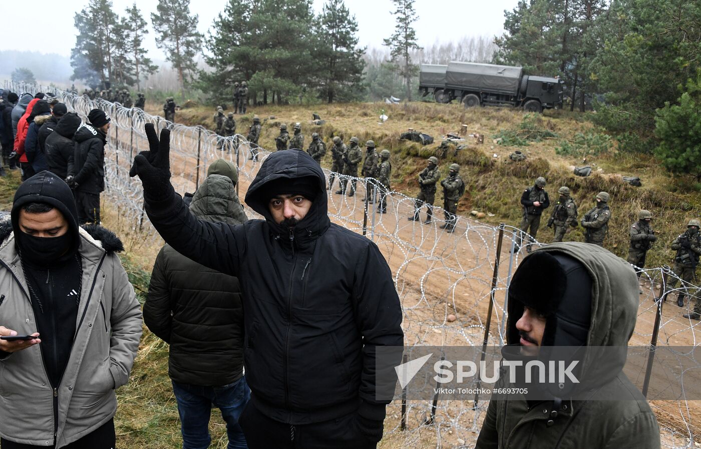 Belarus Poland Border Refugees