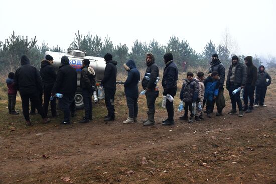 Belarus Poland Border Refugees