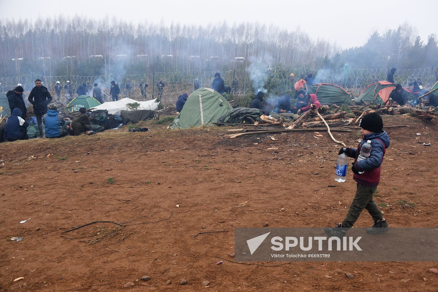 Belarus Poland Border Refugees
