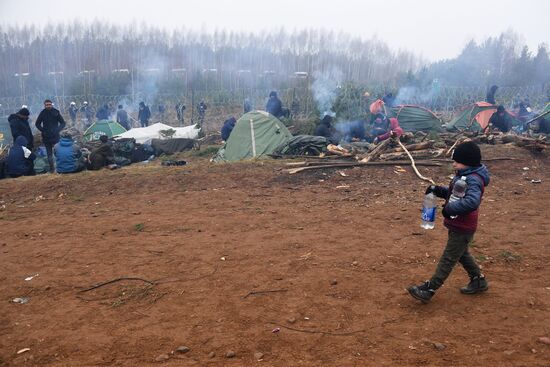 Belarus Poland Border Refugees