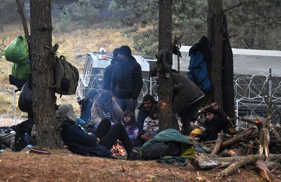 Belarus Poland Border Refugees