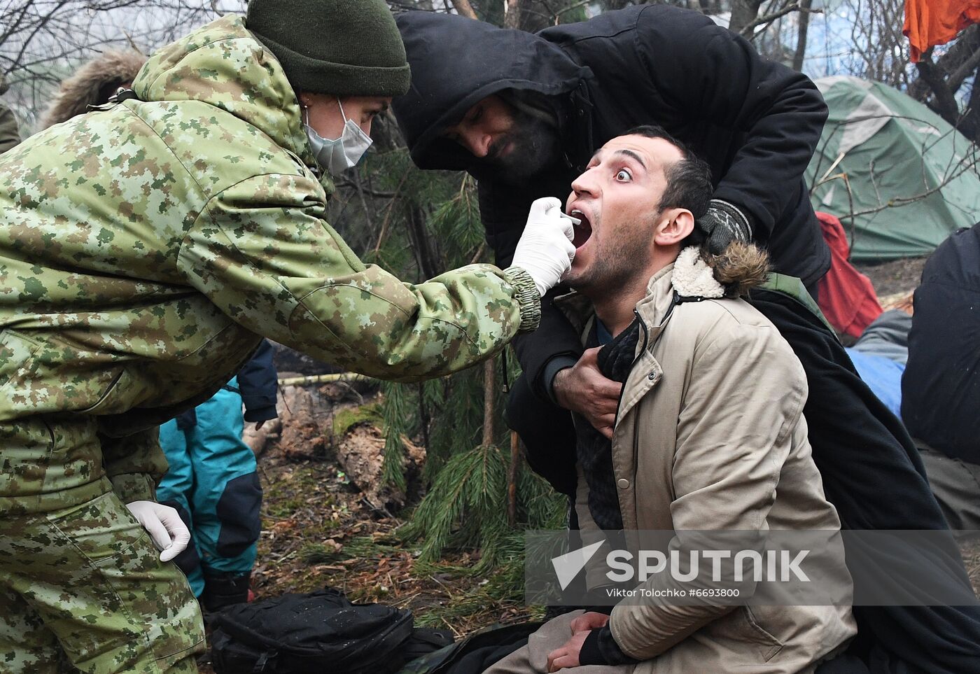Belarus Poland Border Refugees