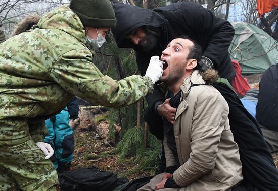 Belarus Poland Border Refugees