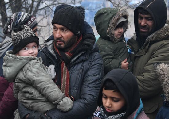 Belarus Poland Border Refugees