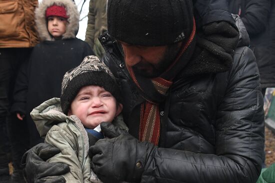 Belarus Poland Border Refugees