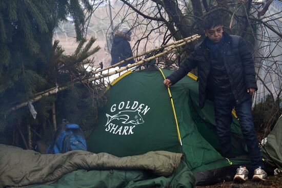 Belarus Poland Border Refugees