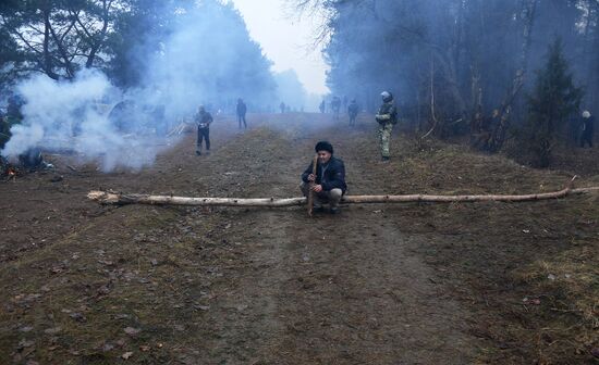 Belarus Poland Border Refugees