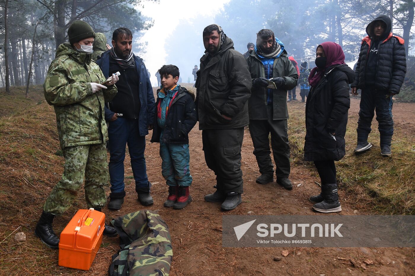 Belarus Poland Border Refugees
