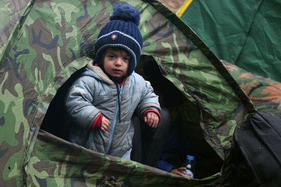 Belarus Poland Border Refugees