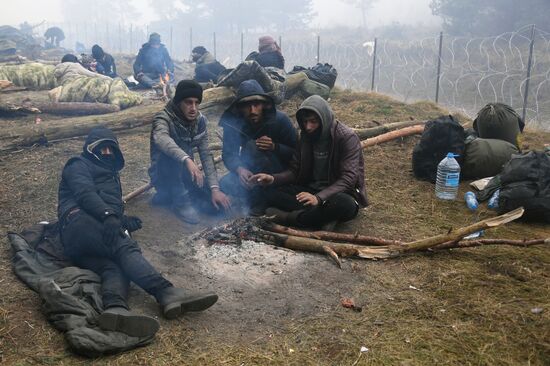 Belarus Poland Border Refugees