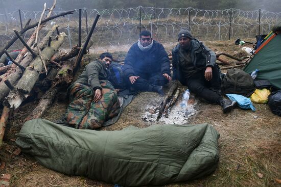 Belarus Poland Border Refugees
