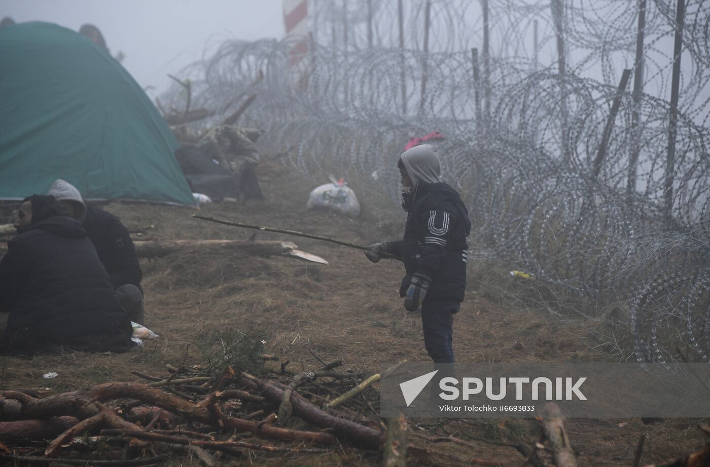 Belarus Poland Border Refugees