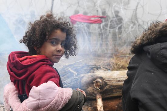 Belarus Poland Border Refugees