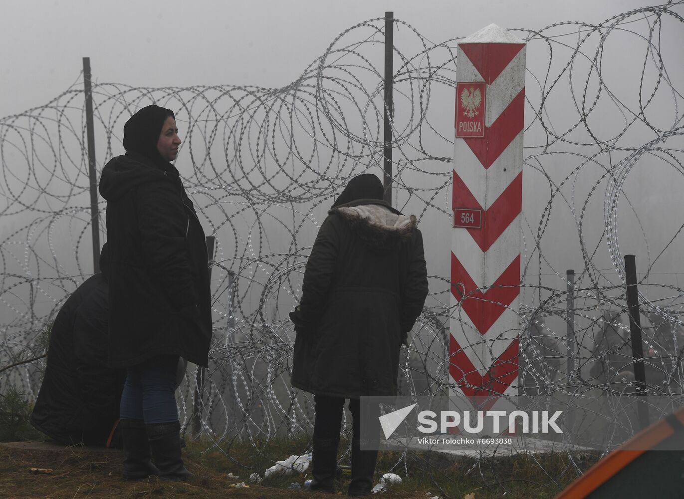 Belarus Poland Border Refugees