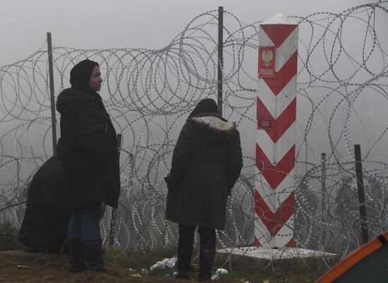 Belarus Poland Border Refugees