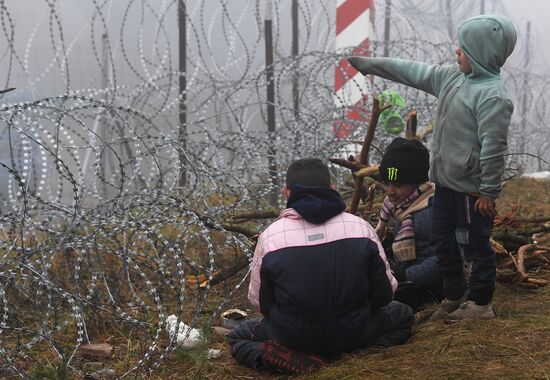 Belarus Poland Border Refugees