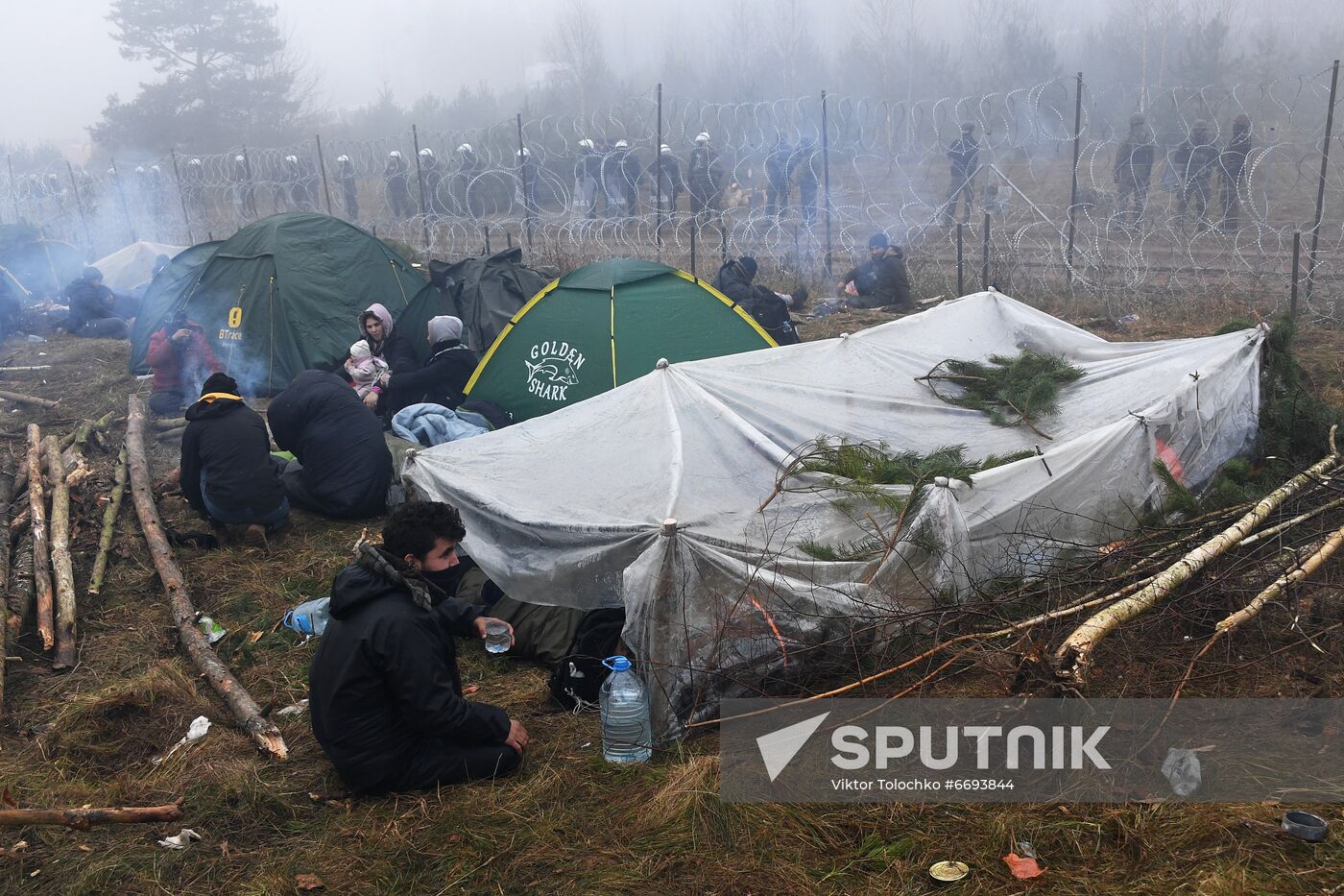 Belarus Poland Border Refugees