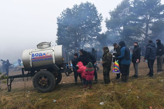 Belarus Poland Border Refugees