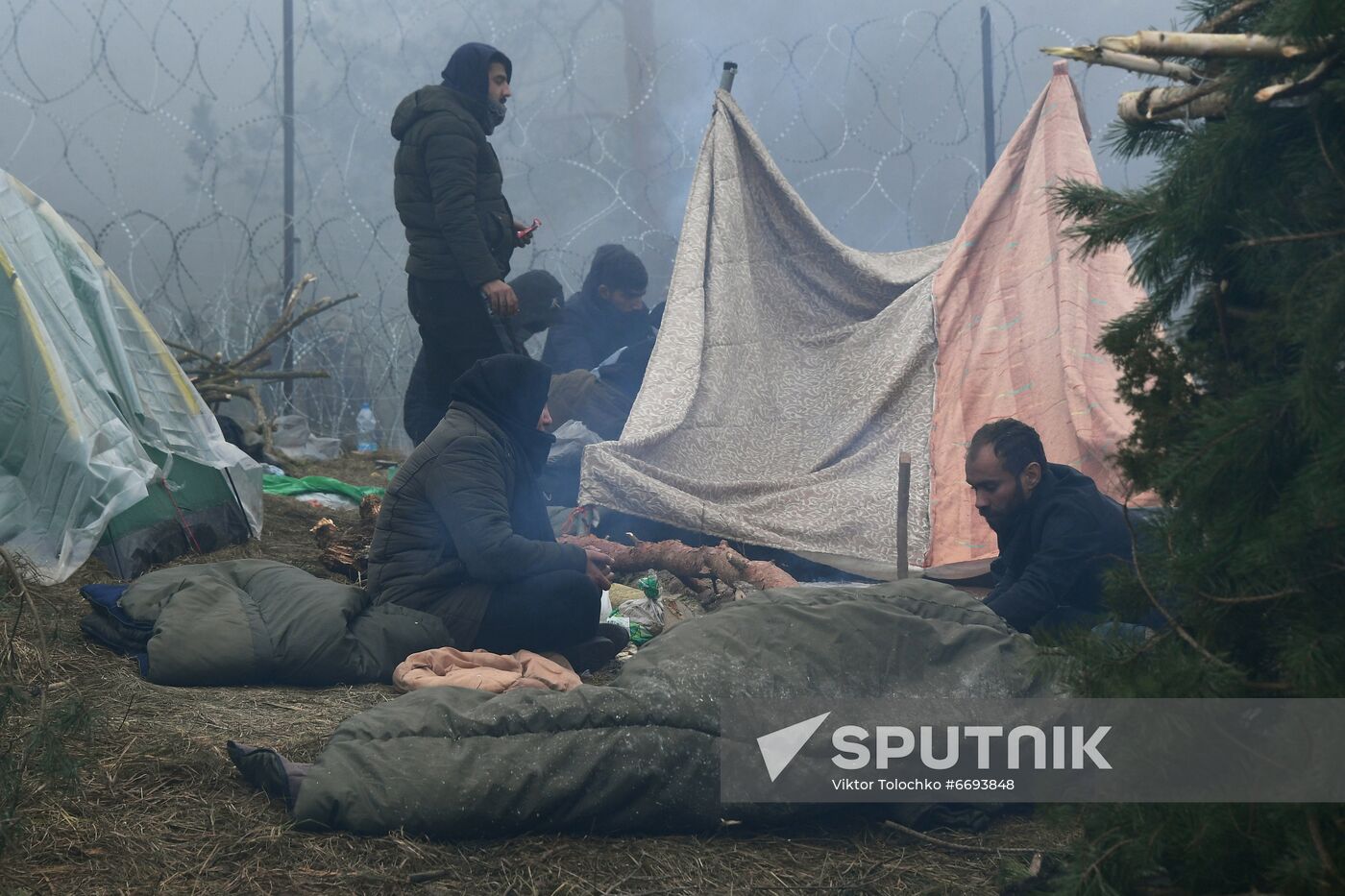 Belarus Poland Border Refugees
