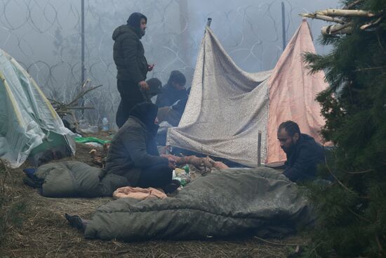Belarus Poland Border Refugees