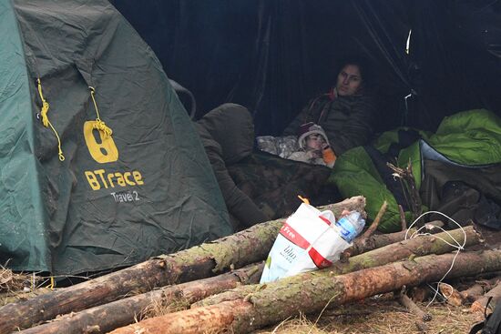 Belarus Poland Border Refugees