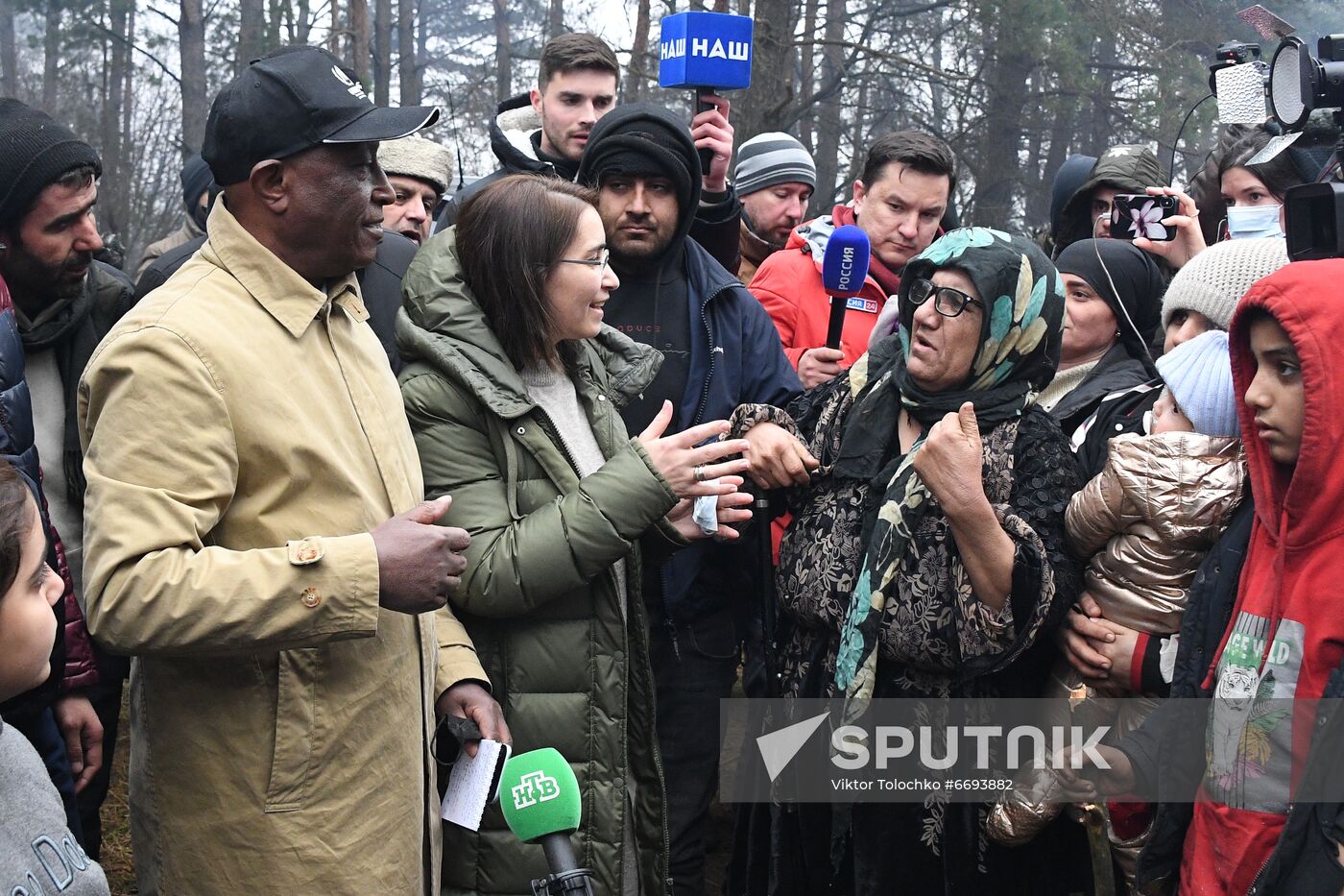 Belarus Poland Border Refugees
