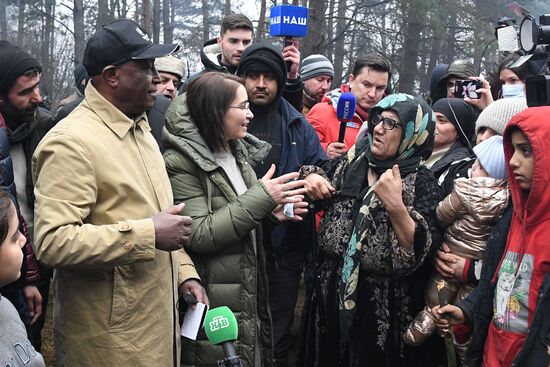 Belarus Poland Border Refugees