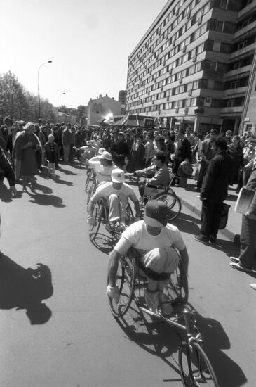 Moscow-Kiev-Krivoi Rog super marathon for disabled people