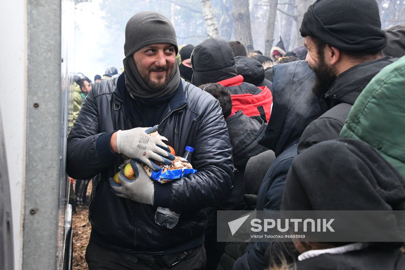 Belarus Poland Border Refugees