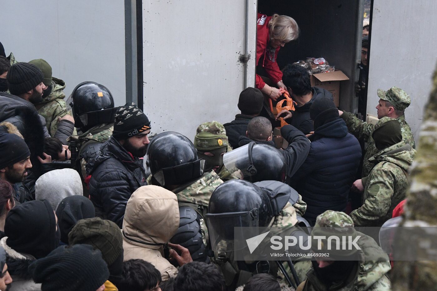 Belarus Poland Border Refugees