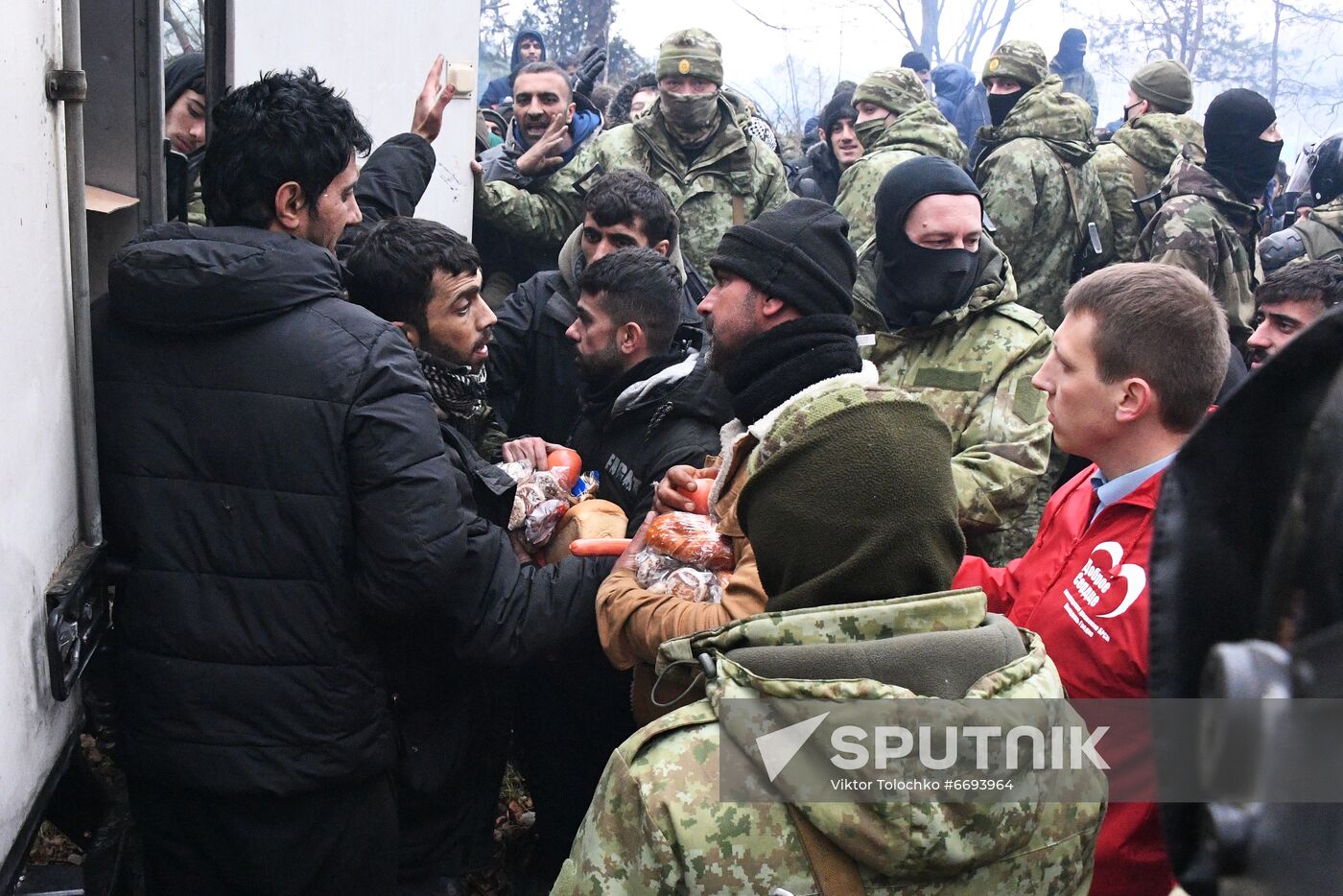 Belarus Poland Border Refugees