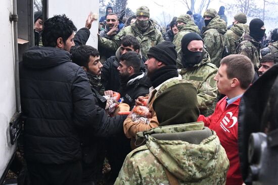 Belarus Poland Border Refugees