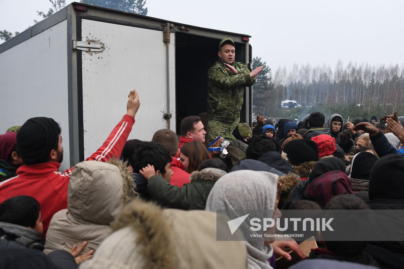Belarus Poland Border Refugees
