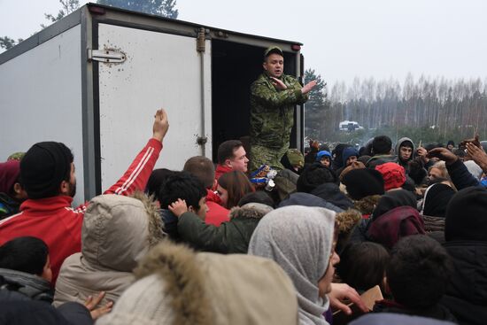 Belarus Poland Border Refugees