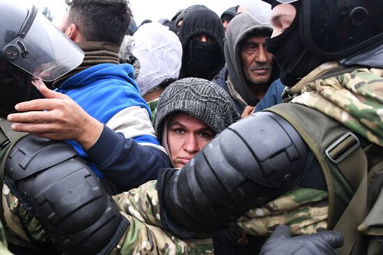 Belarus Poland Border Refugees