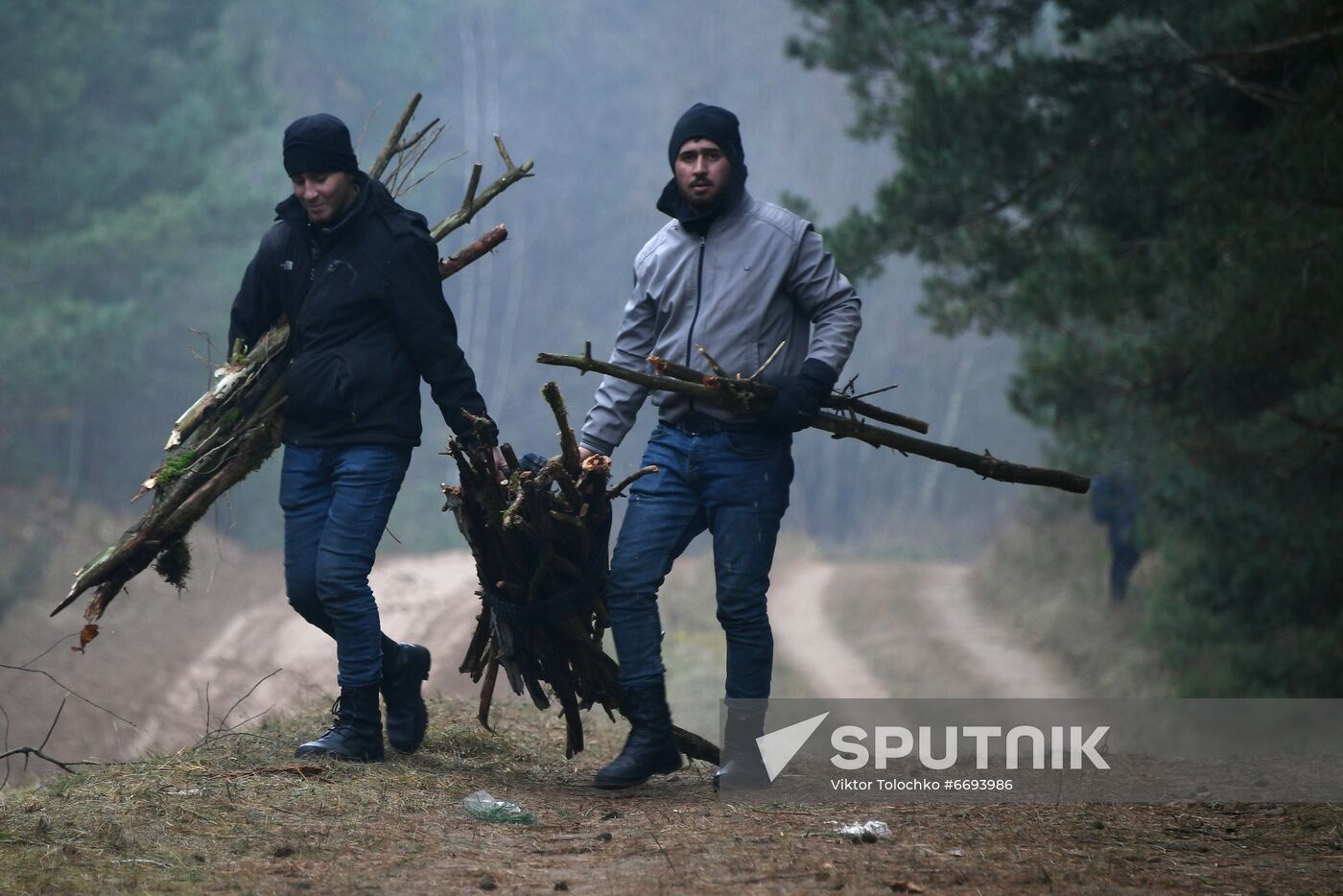 Belarus Poland Border Refugees